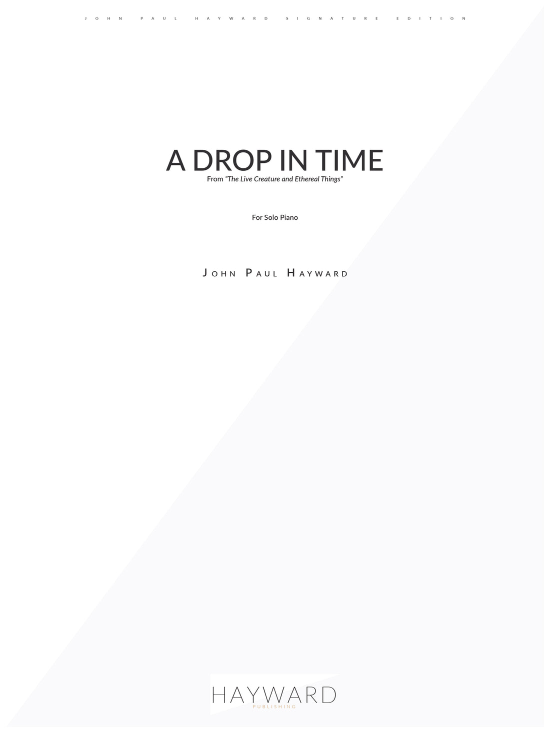 A Drop in Time