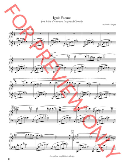 Relics of Aeternum (Piano Collection)