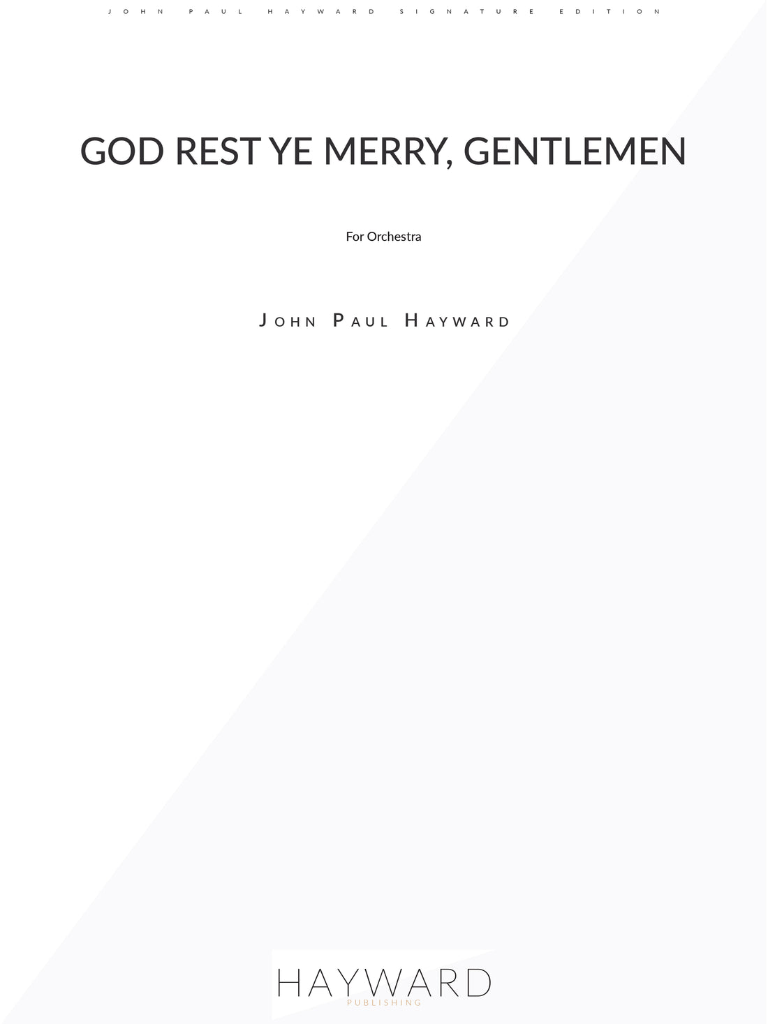 God Rest Ye Merry, Gentlemen